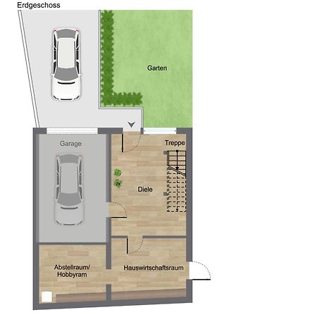 Bohnapartments - Town House Am Stadtpark - Gratis Parkplatz - Wlan Erfurt Buitenkant foto