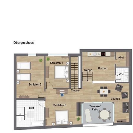 Bohnapartments - Town House Am Stadtpark - Gratis Parkplatz - Wlan Erfurt Buitenkant foto