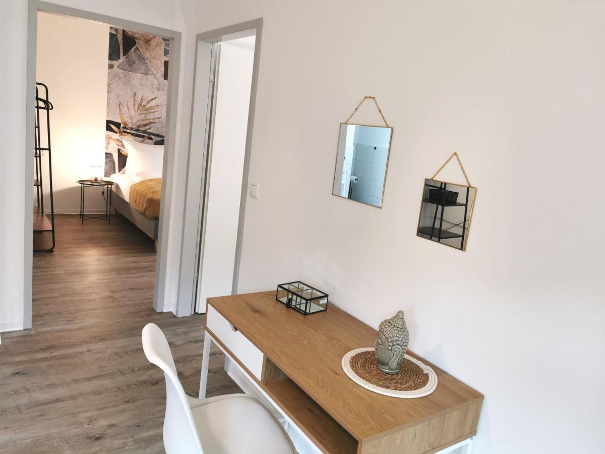 Bohnapartments - Town House Am Stadtpark - Gratis Parkplatz - Wlan Erfurt Buitenkant foto