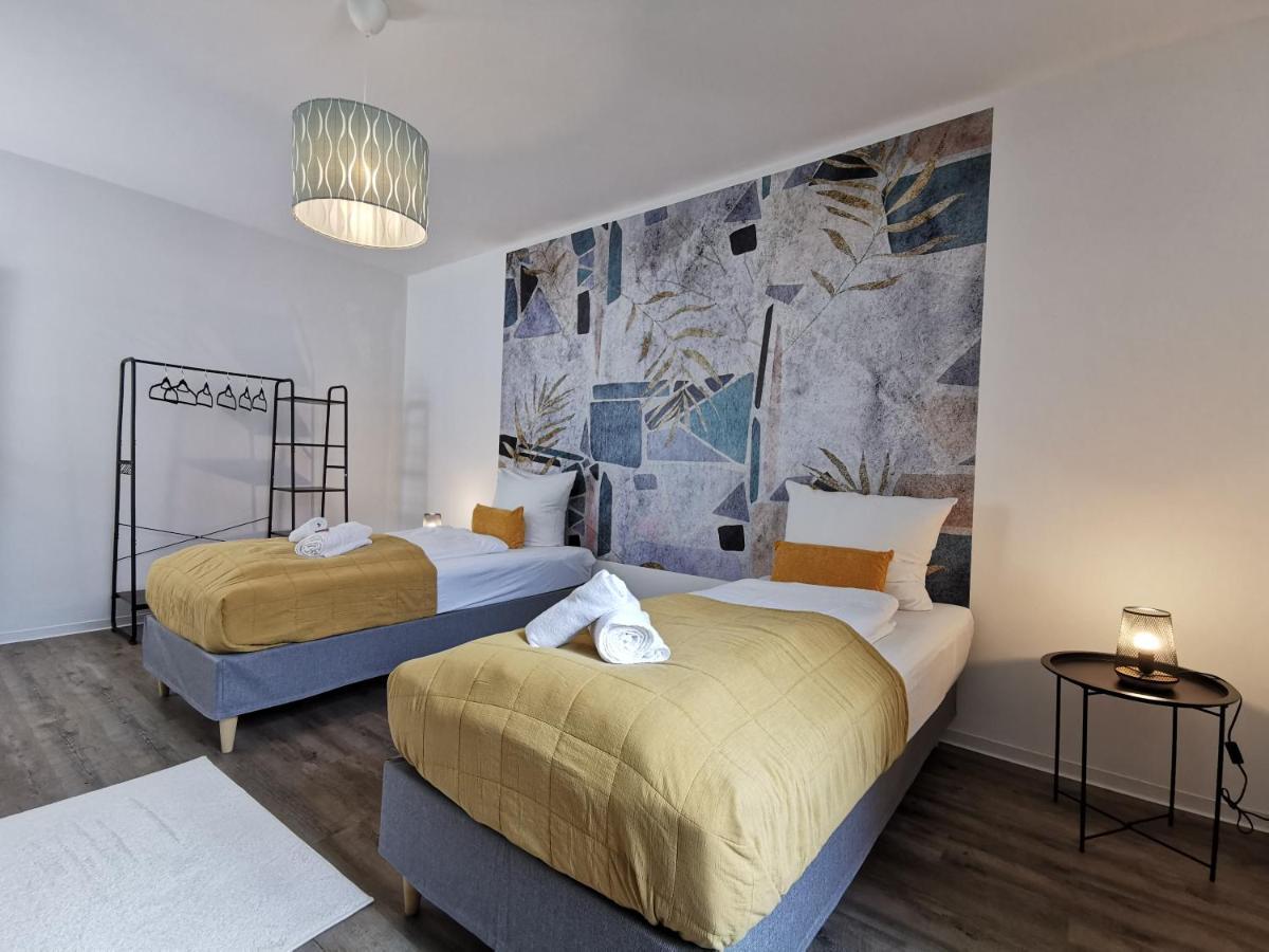 Bohnapartments - Town House Am Stadtpark - Gratis Parkplatz - Wlan Erfurt Buitenkant foto