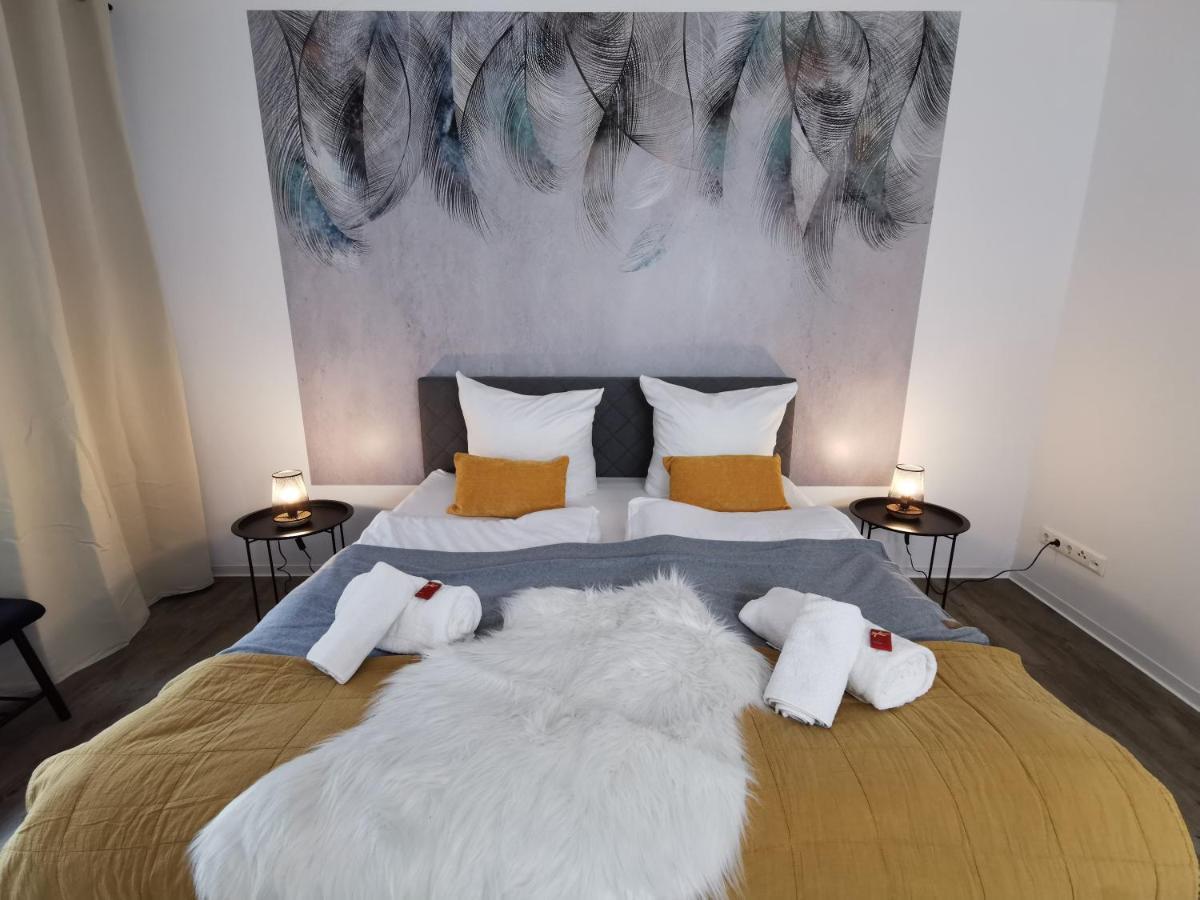 Bohnapartments - Town House Am Stadtpark - Gratis Parkplatz - Wlan Erfurt Buitenkant foto