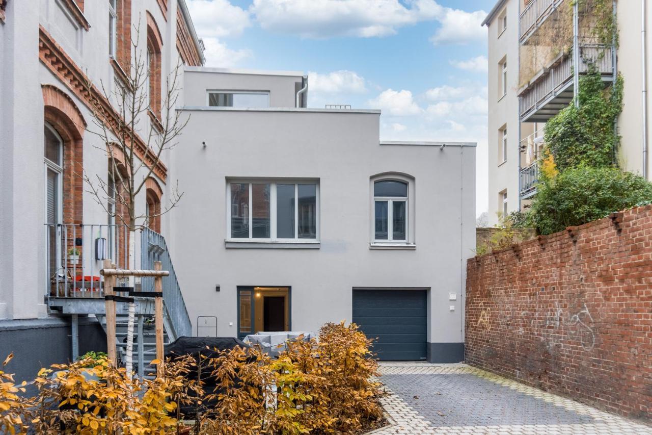Bohnapartments - Town House Am Stadtpark - Gratis Parkplatz - Wlan Erfurt Buitenkant foto